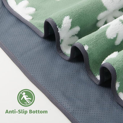 LOOBANI Washable Puppy Pads, Reusable Dog Pee Mat 36"x41", 2 Pack | Super Absorbent, Waterproof, Leakproof, Non-Slip, Soft For Playpen, Crate, Potty Training, Floors