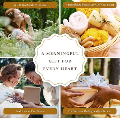 52 Positive Affirmation Cards with Wooden Stand - Daily Mindfulness & Self-Love for Stress Relief, Mental Health Inspiration, Emotional Balance & Weekly Reflection on Your Journey