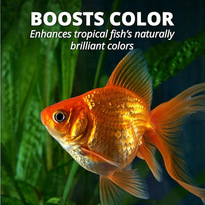Tetra Goldfish Flakes, Nutritionally Balanced Diet For Aquarium Fish, Vitamin C Enriched Flakes, 2.2 lbs