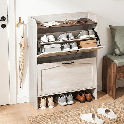 Narrow Shoes Storage Cabinet, Entryway Storage