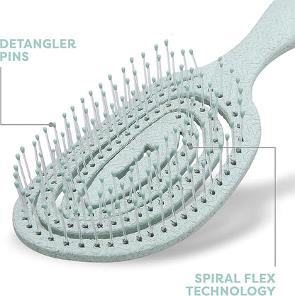 BioSilk for Pets Eco Friendly Detangling Pin Brush for Dogs, Gentle Dog Grooming Brush Designed to Help Remove Knots and Tangles and Support Healthy Coats for All Dogs | Gentle grooming brush removes knots and tangles, supports healthy coats for all do...