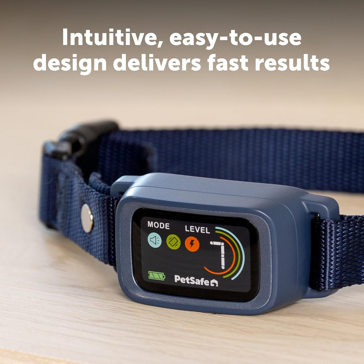 Waterproof Anti-Bark Training Collar. Gentle, consistent training support.