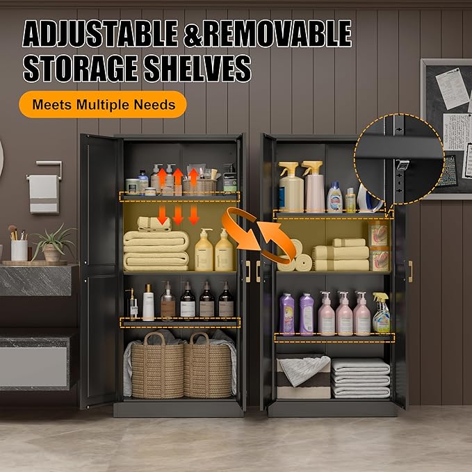 60" Tall Kitchen Storage Cabinet