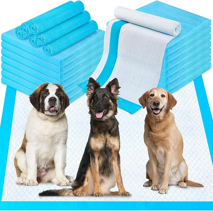 Pee Pads for Dogs & Cats 40"x40" 40 Count, Puppy Pads Extra Large, Disposable Thicken Pet Training Pads for Doggie Rabbits, Incontinence Underpads Ultra Absorbent & Quick-Dry, Leakproof Potty Pad