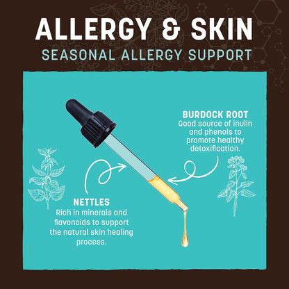 Earth Animal Herbal Remedies | Allergy and Skin | 2 fl oz
