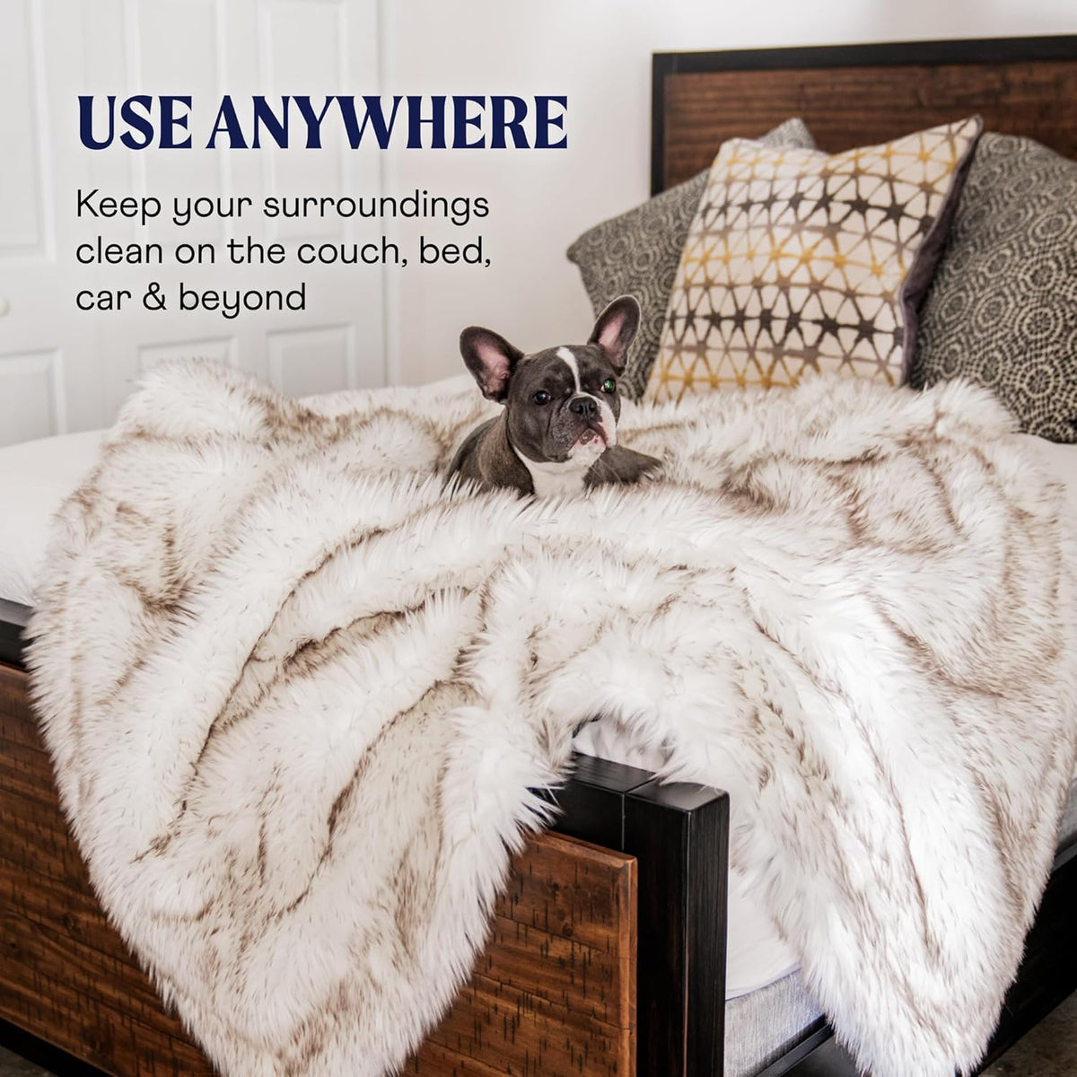 PupProtector Waterproof Throw Blanket for Dogs and Cats. Everyday comfort that fits naturally into your space.
