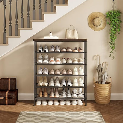SUOERNUO Shoe Rack Organizer 6 Tier