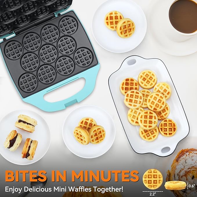 Baker's Friend, Bite-size Mini Waffle Maker
