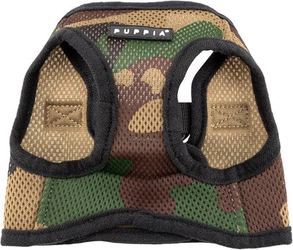 PUPPIA International Harness Soft B Vest, XX-Large, Camo
