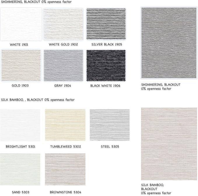 HILADUO Custom Motorized Blackout Roller Shades – Smart Electric Blinds Work