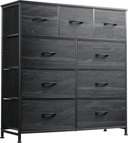 WLIVE 9-Drawer Dresser, Fabric Storage Tower