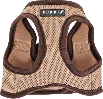 PUPPIA International Harness Soft B Vest, Medium, Beige
