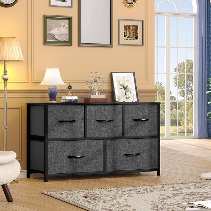DWVO Dresser with 5 Drawers