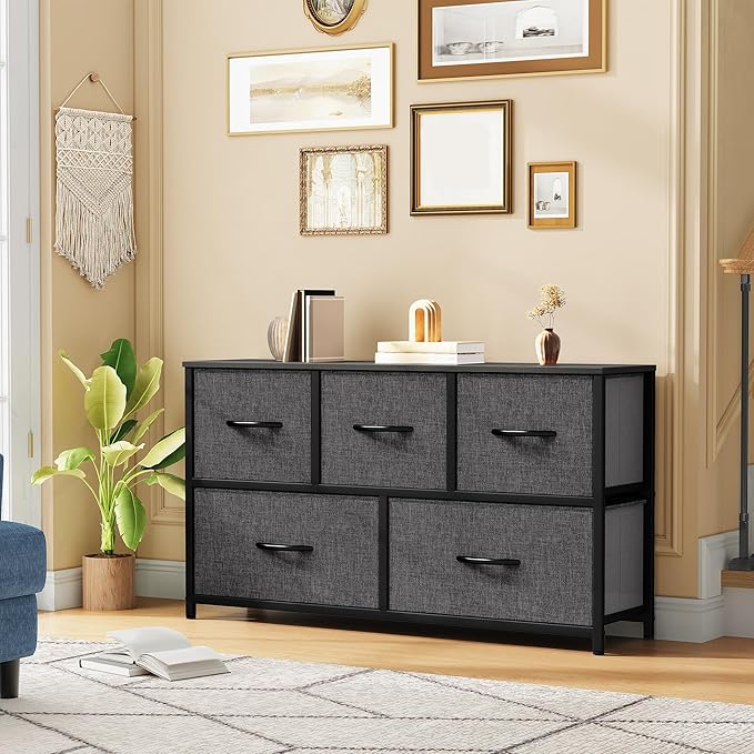 DWVO Dresser with 5 Drawers