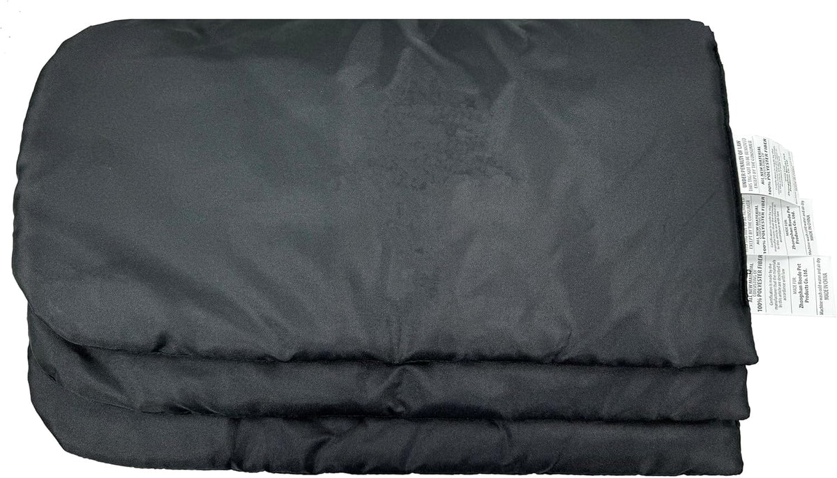 ROODO Pet Stroller Inner Pad for Exclusive Use,Original,Replaceable,Easy to Clean,Set of 3 pc(Black)