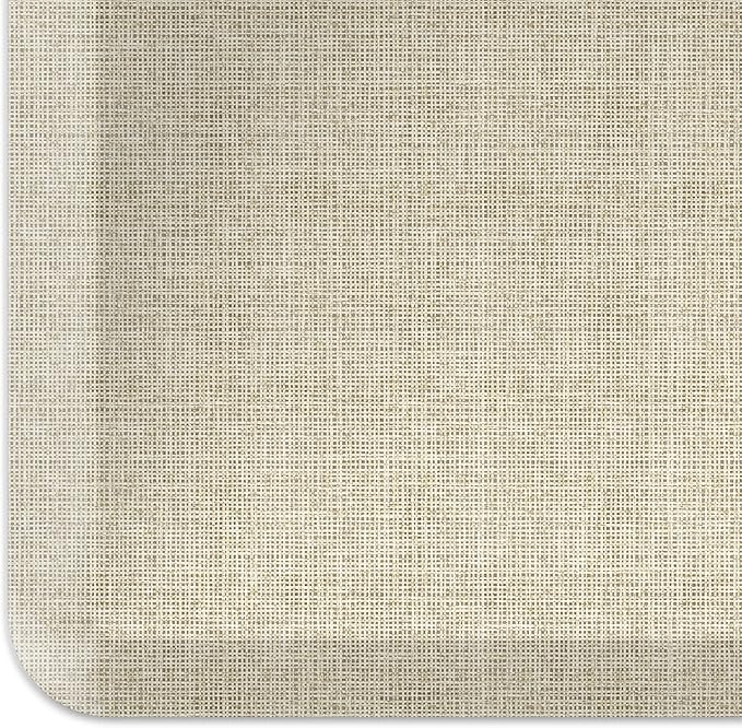 GelPro Decorative Foam Floor Mat, 30" x 108", Tweed Antique White