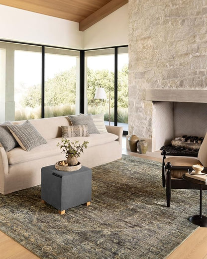 Loloi Amber Lewis Morgan Collection MOG-05 Spice/Lagoon 11'-6" x 14'-6" 38" Thick Area Rug feat. CloudPile Neutral, Room Décor, Vintage Inspired, Livingroom, Bedroom, Dining Area