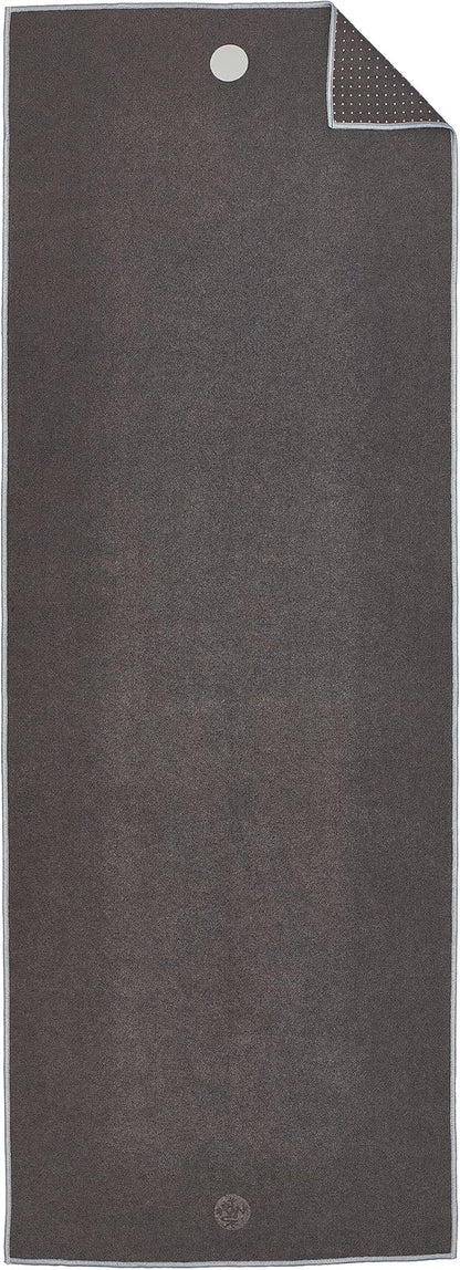 Manduka Yogitoes Hot Yoga Mat Towel - 71" | Moisture Activated Grip | Patented Silicone Nubs | Highly Absorbent, Durable & Easy Care | Made from Recycled Materials | 71 x 24 Inches
