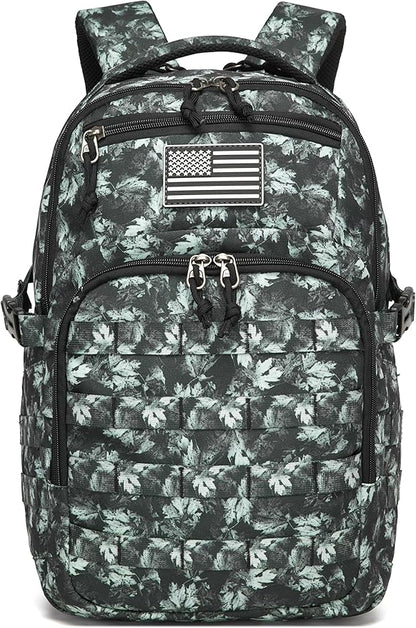 Wotony Military tactical backpack, backpack for men black small tactical assault bag