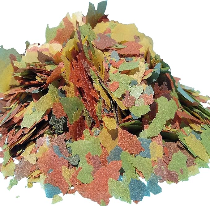 Aquatic Foods Inc. Flakes, Premium Guppy Flakes Also for Tetras, Live Bearers Great for All Community Tropicals. Premium AF Guppy Flakes - 1/2-lb
