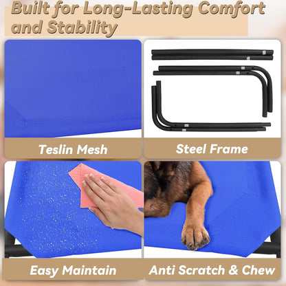 PHYEX Elevated Dog Bed for Large Dogs. Everyday comfort that fits naturally into your space.