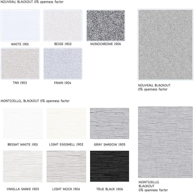 HILADUO Custom Motorized Blackout Roller Shades – Smart Electric Blinds Work