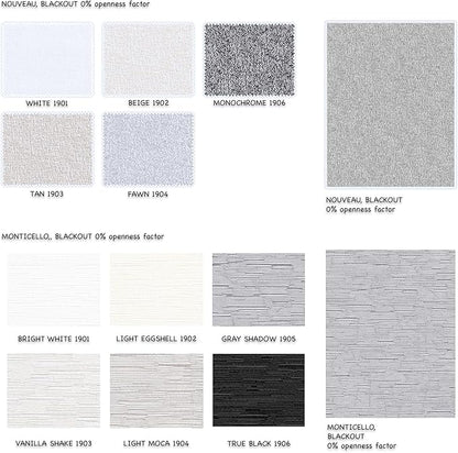 HILADUO Custom Motorized Blackout Roller Shades – Smart Electric Blinds Work