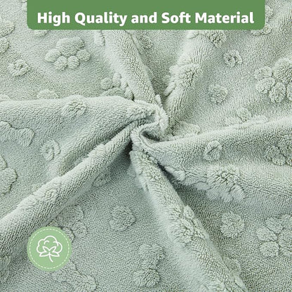 LOOBANI 4 Pack Washable Pee Pads for Dogs, Floor, Whelping, 30"x34" | Reusable, Super Absorbent, Waterproof, Leakproof, Non Slip, For Potty Training, Crates, Beds, Couches, Travel