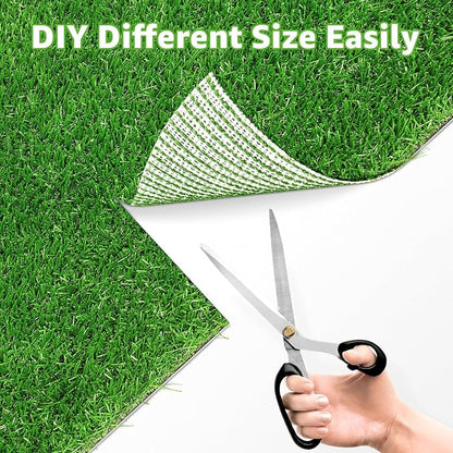 2 Pack Artificial Dog Grass Pee Pad 30.5x30.5, Indoor Puppy Potty Training | Replacement Grass Pad, Easy to Clean, with Drainage, Realistic, Fake Grass Mat, Turf Rug for Apartment, Balcony, Outddor Use